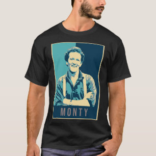Camiseta Ilustracion Pop Art Monty Don TV Presenter Garden
