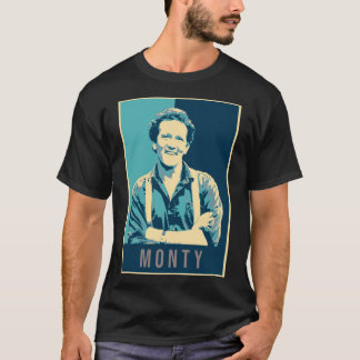 Camiseta Ilustracion Pop Art Monty Don TV Presenter Garden