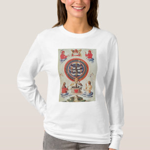 Camiseta Ilustracion que muestra la filosofía hermética d