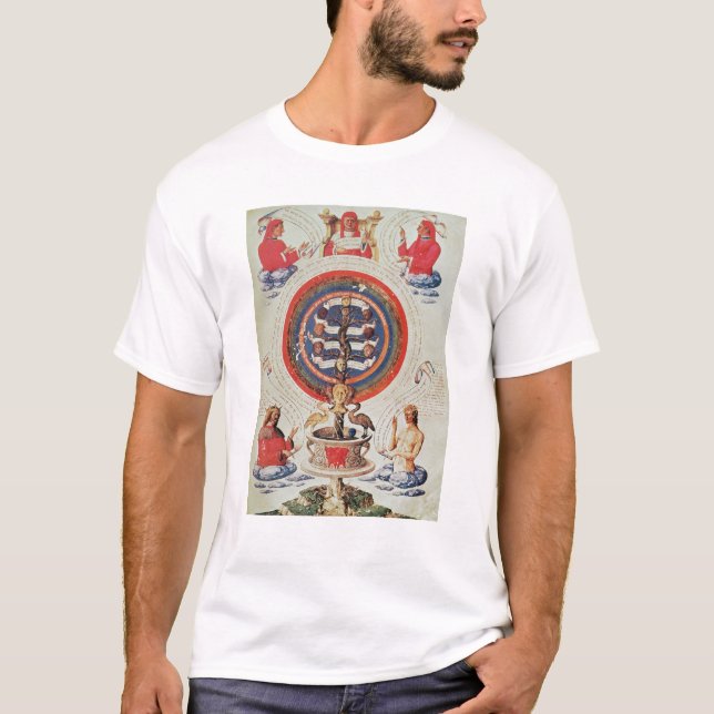 Camiseta Ilustracion que muestra la filosofía hermética de (Anverso)