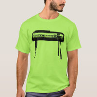 Ilustracion retro de órganos Tee