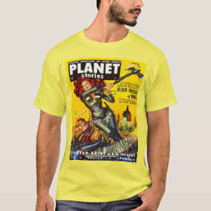 CAMISETA ILUSTRACION RETRO ICÓNICO DE SCI FI