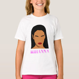 Camiseta Ilustracion Rihanna