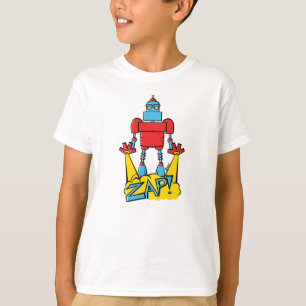 Camiseta Ilustracion Robot Zapping