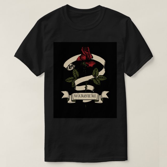 Camiseta Ilustracion Rosa (Diseño del anverso)