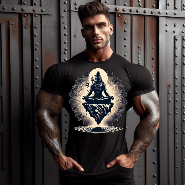 Camiseta Ilustracion Shiva Yogi (Lord Shiva)