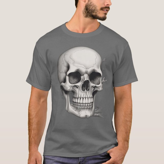 Camiseta Ilustracion Skull (Anverso)