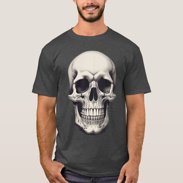 Camiseta Ilustracion Skull (Anverso)