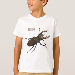 Camiseta Ilustracion Stag beetle personalizado