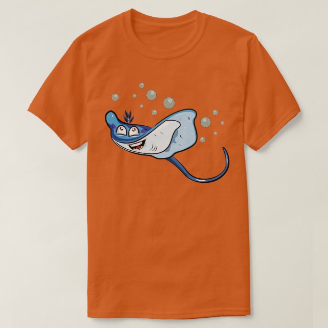 Camiseta Ilustracion Stingray (Diseño del anverso)