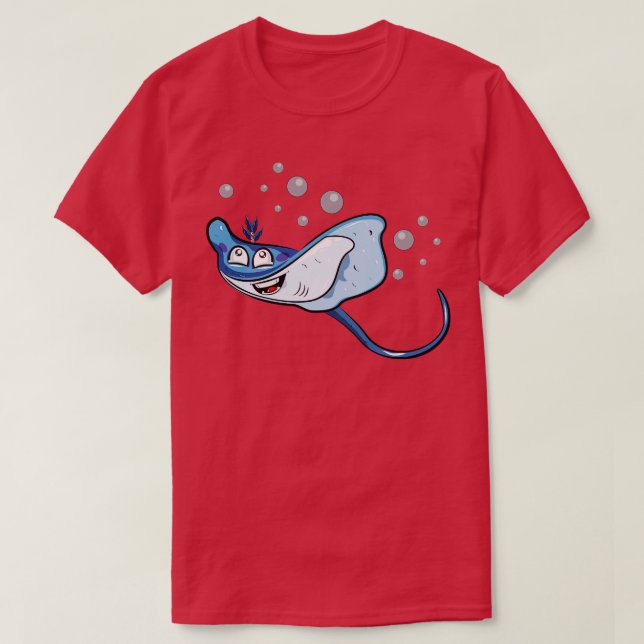Camiseta Ilustracion Stingray (Diseño del anverso)