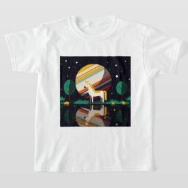 Camiseta Ilustración surrealista de un caballo