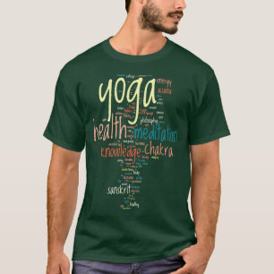 Camiseta ILUSTRACION vectorial de concepto de nube de Word