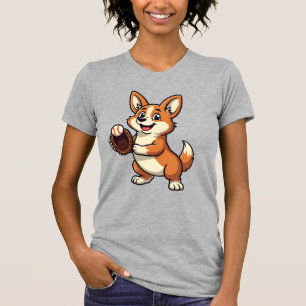 Camiseta Ilustración vectorial de dibujos animados de catch