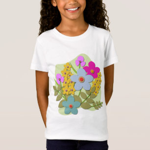 Camiseta Ilustracion vectorial del ramo de flores