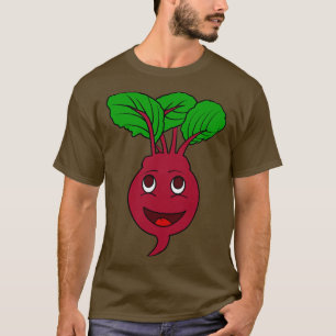 Camiseta Ilustracion Vegetable de la remolacha Guay