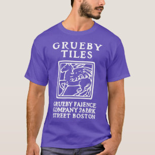 Camiseta Ilustracion Vintage de artesanías Grueby