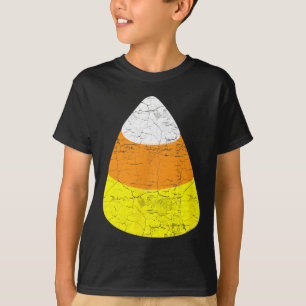 Camiseta Ilustracion Vintage de Halloween Candy Corn - Cand