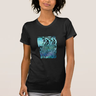Camiseta Ilustración Vintage de Pavo Real Art Nouveau Ant