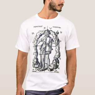 Camiseta Ilustracion vintage de Rótulos zodiacos