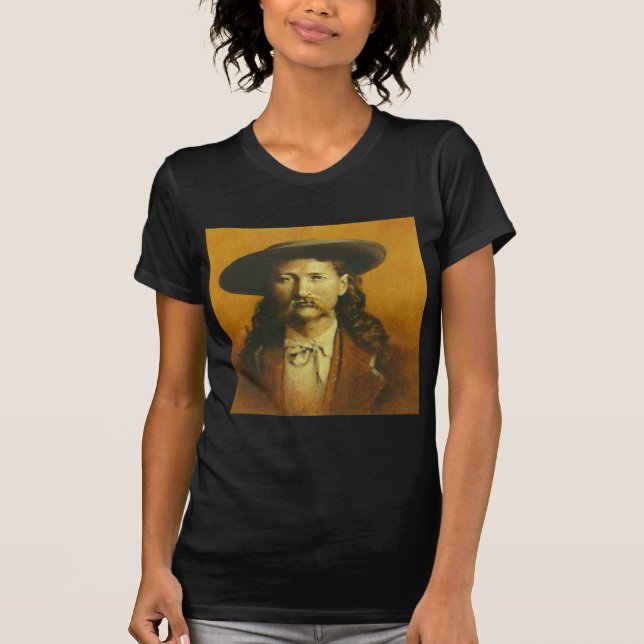 Camiseta Ilustracion Wild Bill Hickok (Anverso)