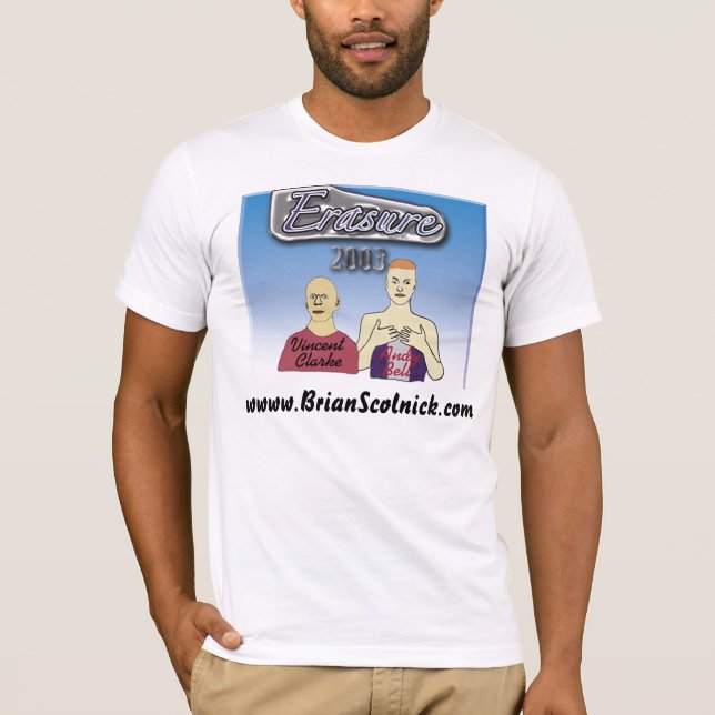Camiseta Ilustraciones 2003 de la borradura (Anverso)