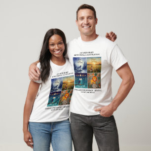 Camiseta Ilustraciones de Animales Motivacionales y Citas d