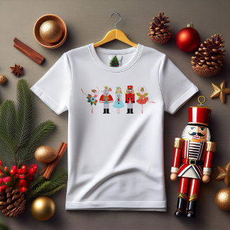 Camiseta Ilustraciones de caracteres de los navidades Nutcr