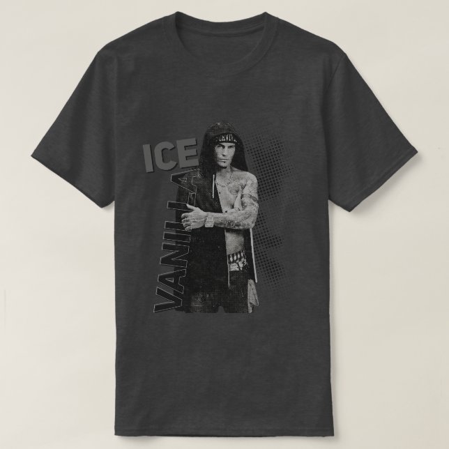 Camiseta Ilustraciones de hielo de vainilla (Diseño del anverso)