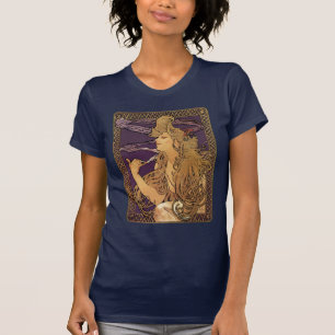 Camiseta Ilustraciones de la mujer elegante de Alfonso