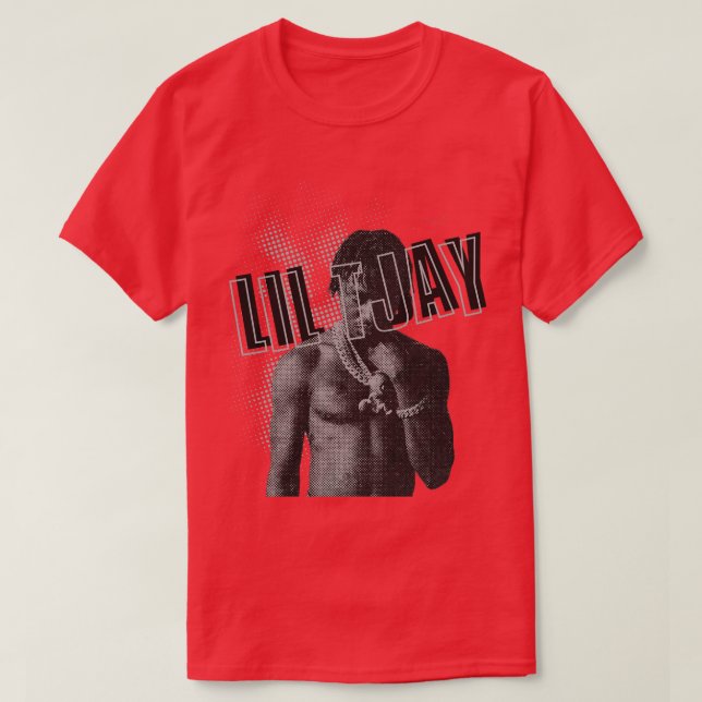 Camiseta Ilustraciones de Lil Tjay (Diseño del anverso)