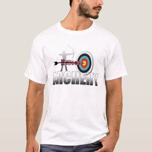 Camiseta Ilustraciones de los Archers de la blanco de