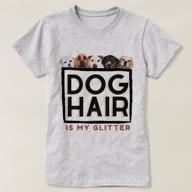 Camiseta Ilustraciones de perros con frases humorísticas so (Diseño del anverso)