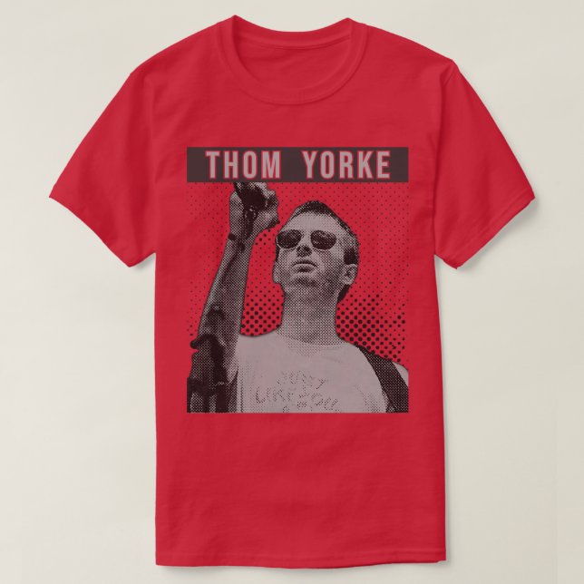 Camiseta Ilustraciones de Thom Yorke (Diseño del anverso)