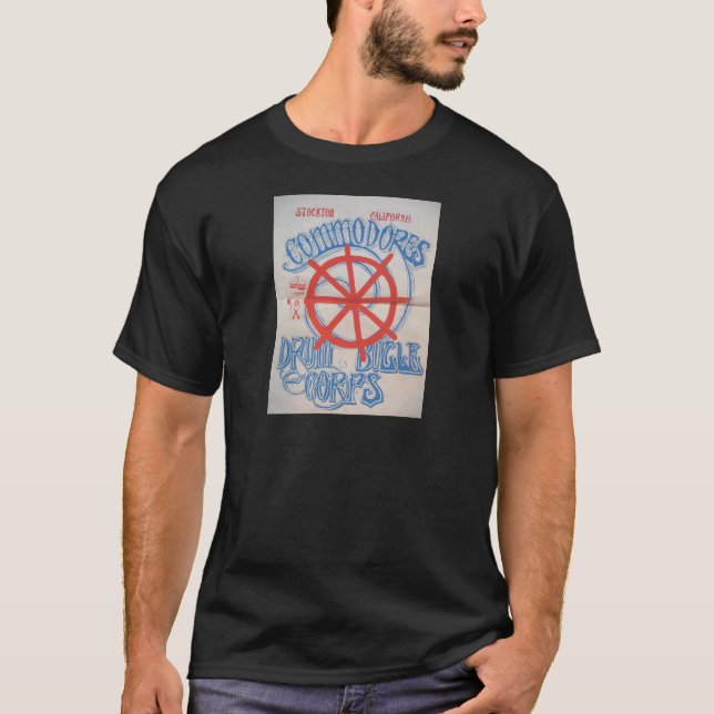 Camiseta Ilustraciones del cuerpo de tambor y de bugle de (Anverso)