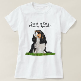 Camiseta ilustrada arrogante del perro de aguas de
