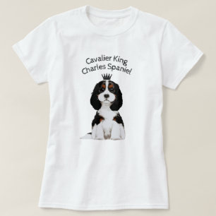 Camiseta ilustrada arrogante del perro de aguas de