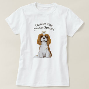 Camiseta ilustrada arrogante del perro de aguas de