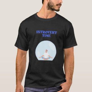 Camiseta Ilustrada de Meditación Tranquila para In