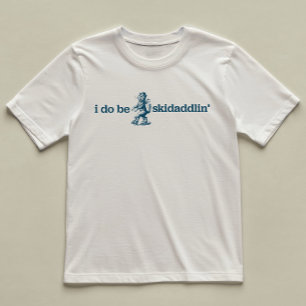 Camiseta Ilustran Gante De Gato Divertido De I Do Be Skidad