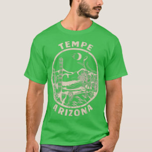 Camiseta Ilustrati del Desierto en Problemas de Tempe Arizo