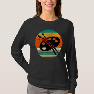 Camiseta Ilustrato del artista de la escuela de profesores