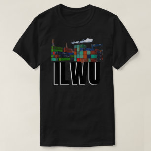 Camiseta Ilwu Container Yard Cloudy Longshore 