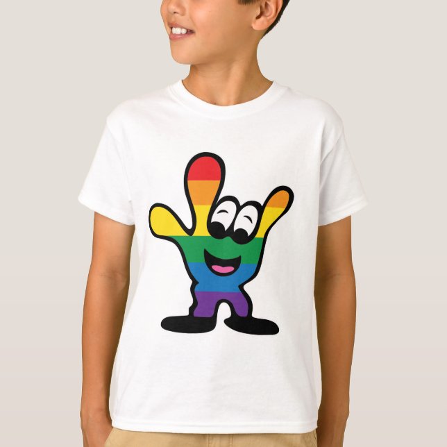 Camiseta ILYrainbowFinal (Anverso)