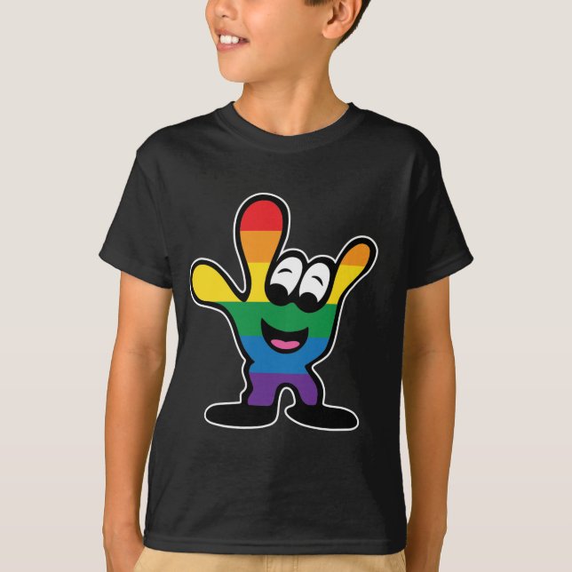 Camiseta ILYrainbowFinal (Anverso)