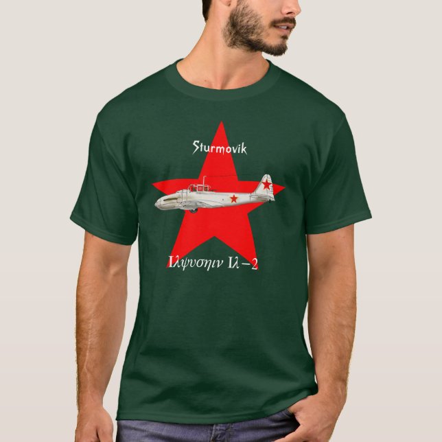 Camiseta Ilyushin Il-2, Sturmovik (Anverso)