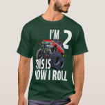 Camiseta I'm 2 This Is How I Roll, Kids 2nd Birthday Boy Tr<br><div class="desc">I'm 2 This Is How I Roll,  Kids 2nd Birthday Boy Truck Tee1055 .</div>