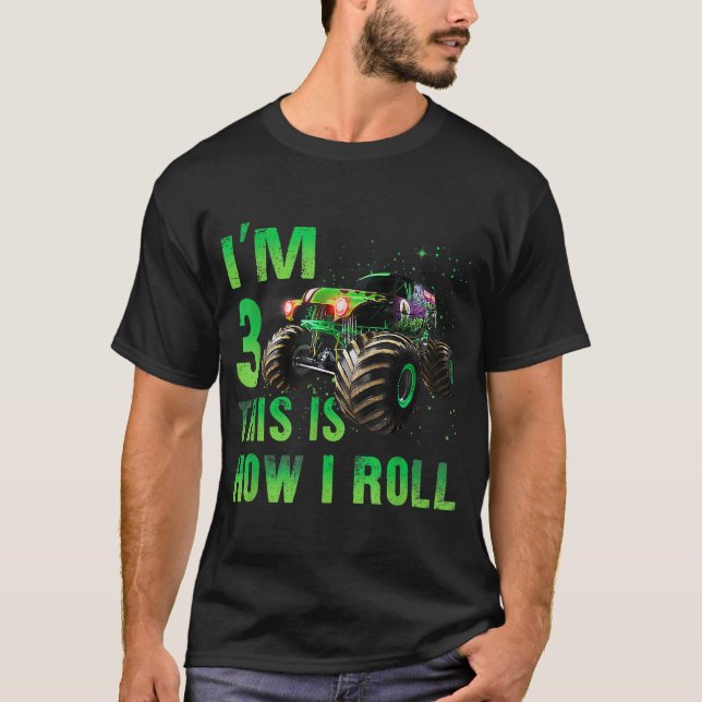 Camiseta Im 3 Así Es Como Cumplo 3 Años (Anverso)