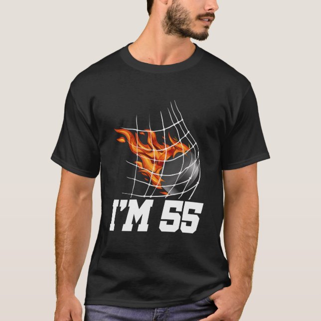 Camiseta I'M 56 Ice Hockey Goal Net Sports 56Th (Anverso)