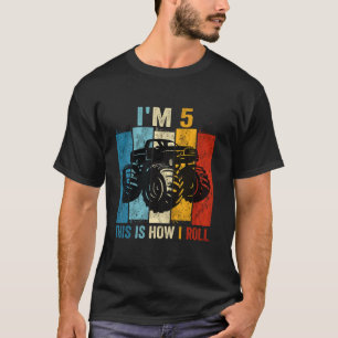 Camiseta Im 5 Así Es Como Cumplo 5 Años
